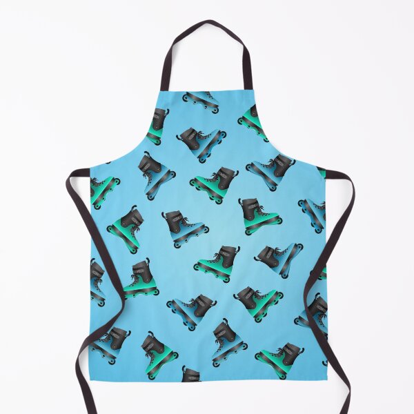 Item preview, Aggressive Skates Pattern Blue designed and sold by HenrisKas.