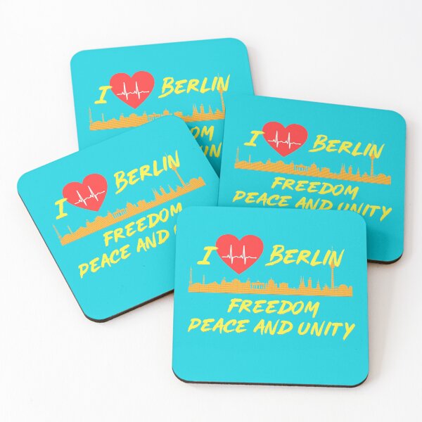Item preview, I love Berlin - Freedom Peace and Unity designed and sold by JediJR.