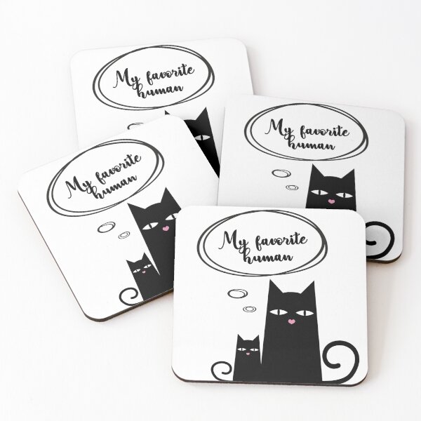 Item preview, My favorite human, cat saying your my favorite human designed and sold by YuiNukey.