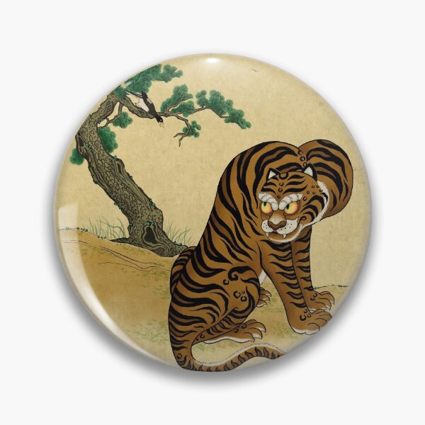 Item preview, Tiger with magpie type-A designed and sold by minsillust.