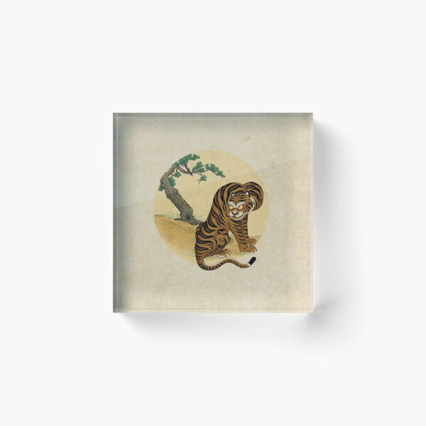 Item preview, Tiger with magpie type-A designed and sold by minsillust.