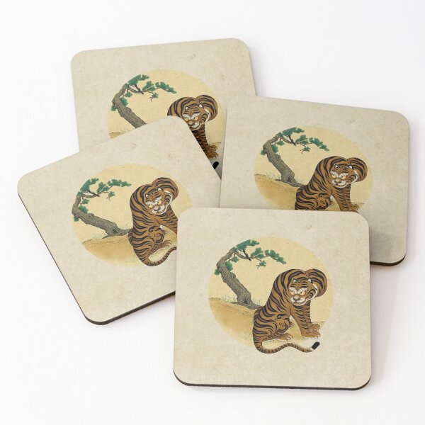 Item preview, Tiger with magpie type-A designed and sold by minsillust.