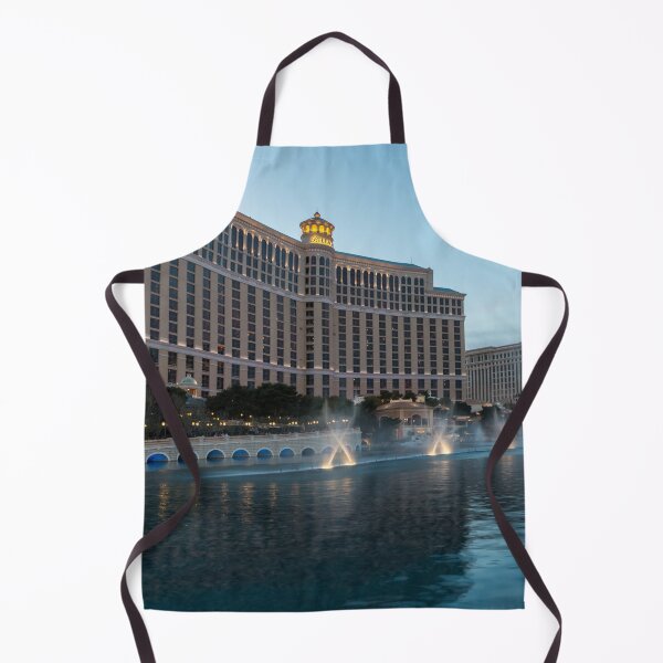 Item preview, Early Evening Water Dance - Bellagio Fountains in Las Vegas designed and sold by Georgia Mizuleva.