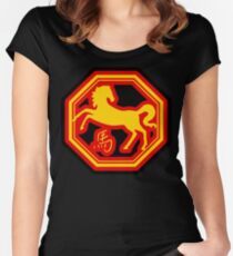 Chinese Zodiac Horse - Year of The Horse Women's Fitted Scoop T-Shirt