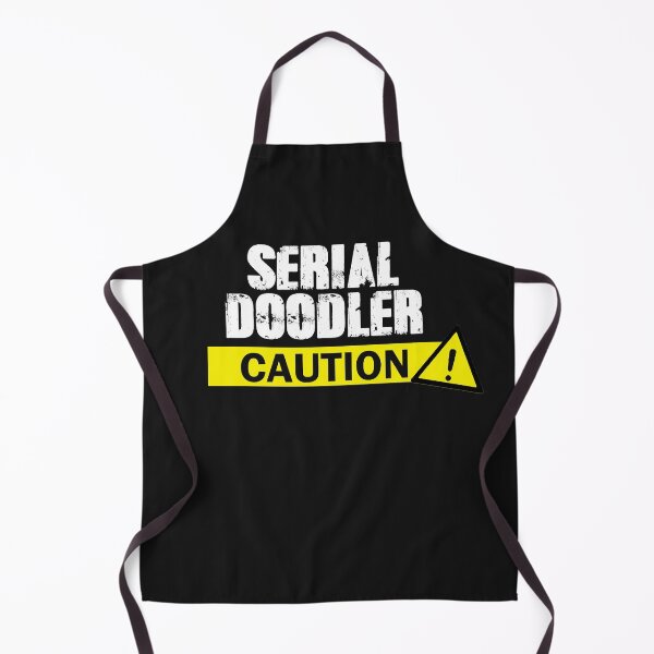 Item preview, Serial Doodler Caution ! designed and sold by REApparelCo.