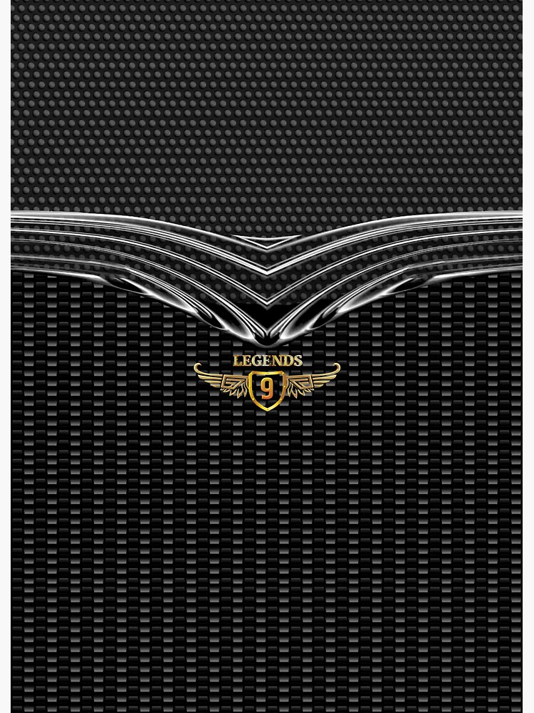 Thumbnail 3 of 3, Sticker, Legendary Number 9 designed and sold by VkCases.