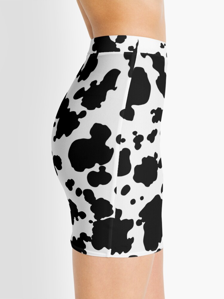 Cow print mini outlet skirt amazon