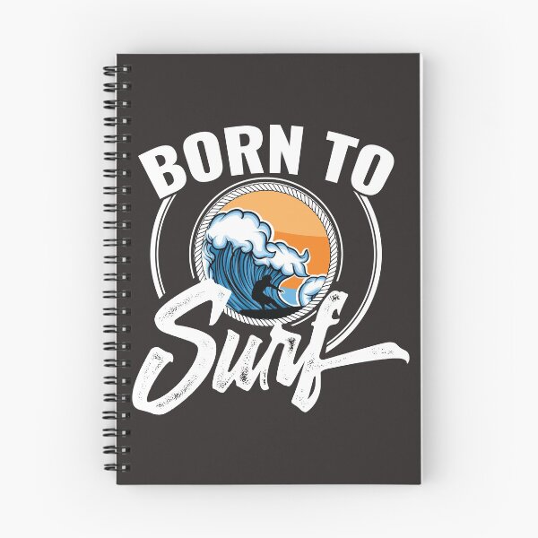 Item preview, Born to surf Gift idea for real surfers designed and sold by Nessshirts.