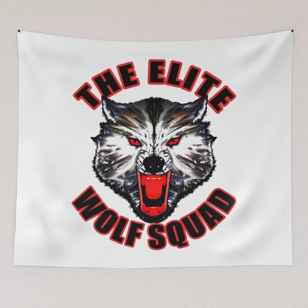 Item preview, The Elite Wolf Squad Design designed and sold by vineeth.