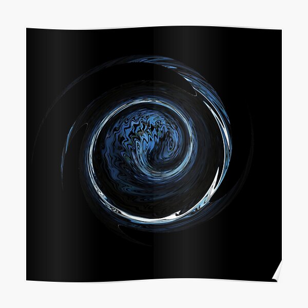 Blue Alien Poster
