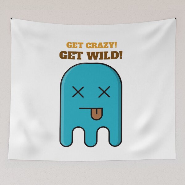 Item preview, Funny crazy ghost designed and sold by wootee-designer.