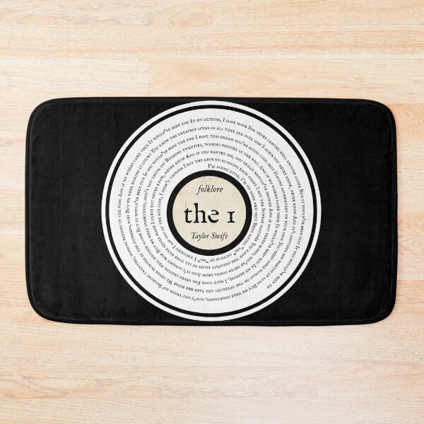 Item preview, folklore  taylor swift the one vinyl graphic lyrics designed and sold by Caesiouscloud.