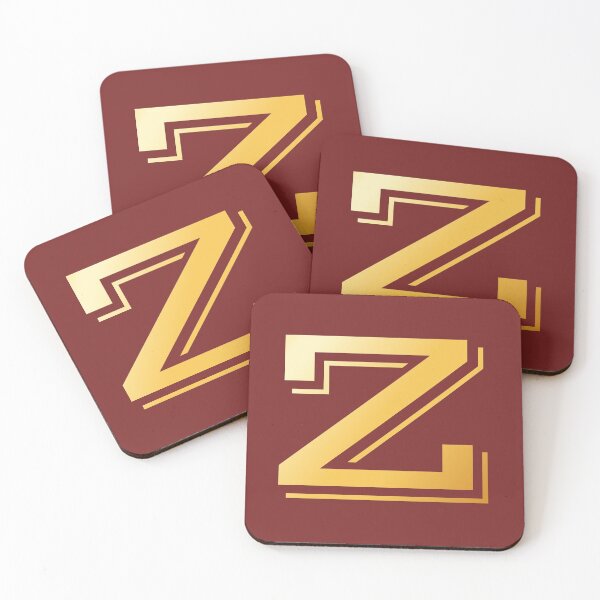 Item preview, Gold Monogram Initial Letter Z designed and sold by BleuSky.