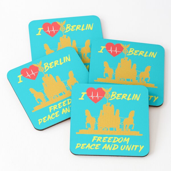 Item preview, I love Berlin - Freedom Peace and Unity designed and sold by JediJR.