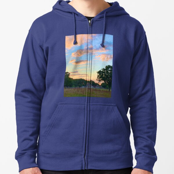 sunset Zipped Hoodie