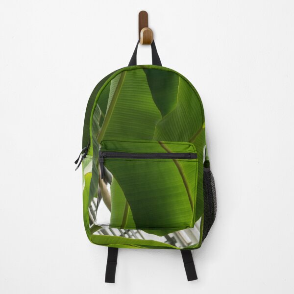 Item preview, Luscious Tropical Greens - Huge Banana Leaves Patterns - Vertical View Upwards Right designed and sold by Georgia Mizuleva.