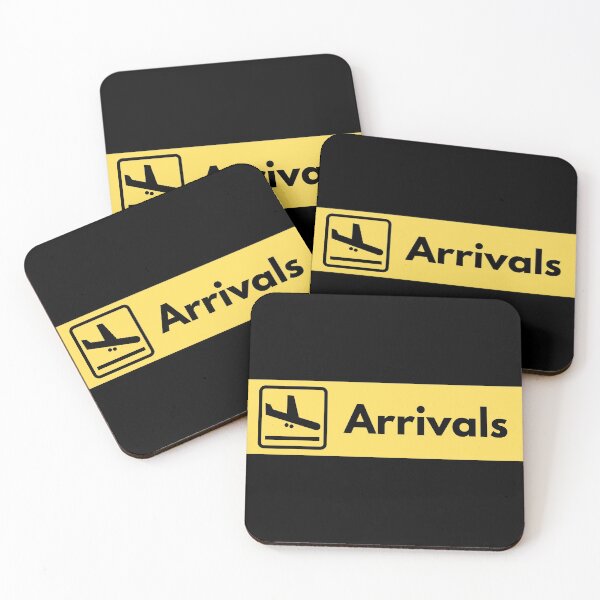 Item preview, Airport Sign Arrivals  designed and sold by jetmike.