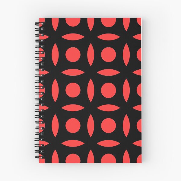 Item preview, Geometric Pattern: Intersect Circle: Black/Red designed and sold by Red Wolf.