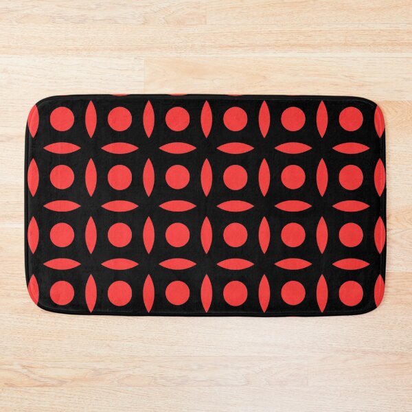 Item preview, Geometric Pattern: Intersect Circle: Black/Red designed and sold by Red Wolf.