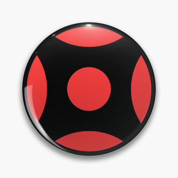 Item preview, Geometric Pattern: Intersect Circle: Black/Red designed and sold by Red Wolf.
