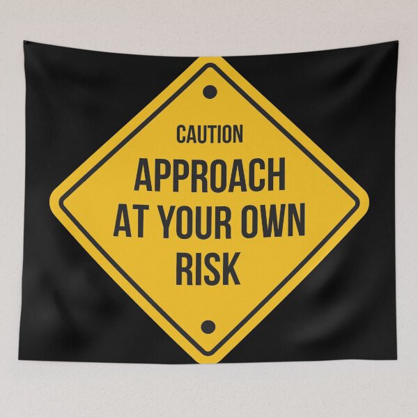 Item preview, Caution warning designed and sold by MamSelle.
