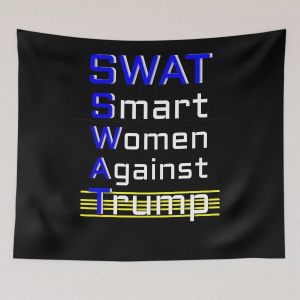 Item preview, Trump T-Shirt Funny Trump SWAT - Smart Women Against Trump 2020 T-Shirt designed and sold by SeaJayShop.