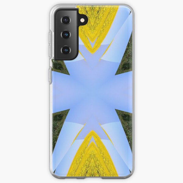 Geometric sunburst Samsung Galaxy Soft Case