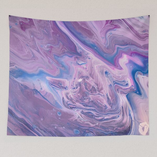 Item preview, Perfectly Purple Paint Pour designed and sold by SilentLilac.