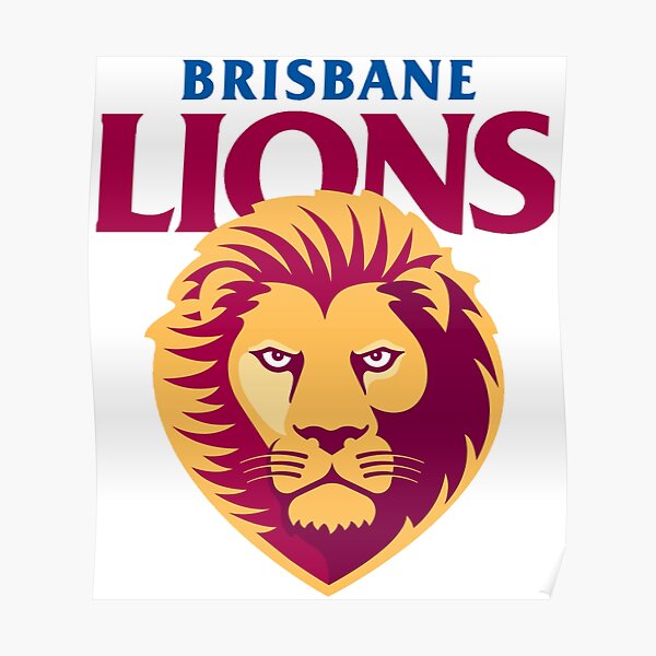 Brisbane Lions AFL Poster