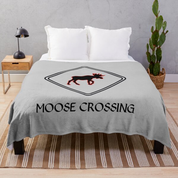 Item preview, Funny moose crossing - scandinavia designed and sold by Aurealis Creatief.