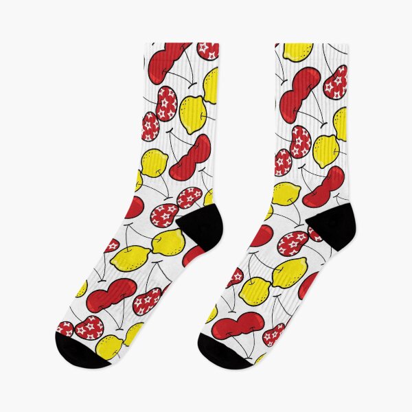 Item preview, Fun Cheeky Cherries And Lemons Trio © fatfatin designed and sold by fatfatin.