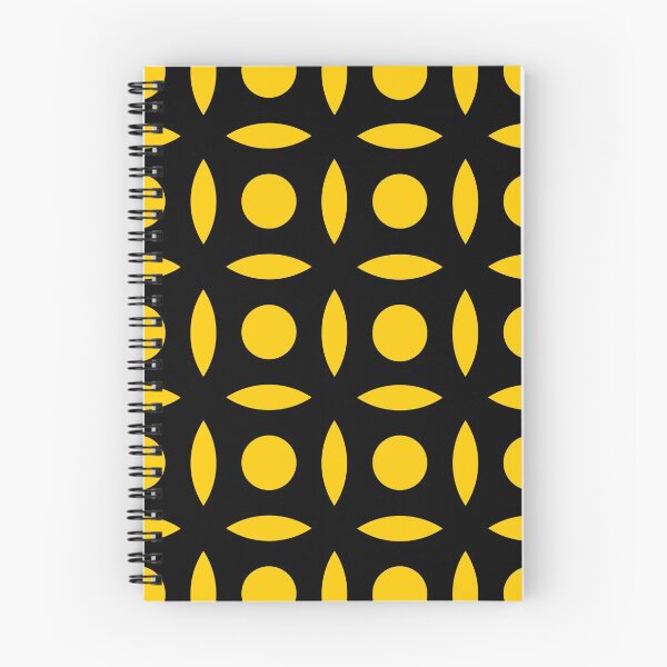 Item preview, Geometric Pattern: Intersect Circle: Black/Yellow designed and sold by Red Wolf.