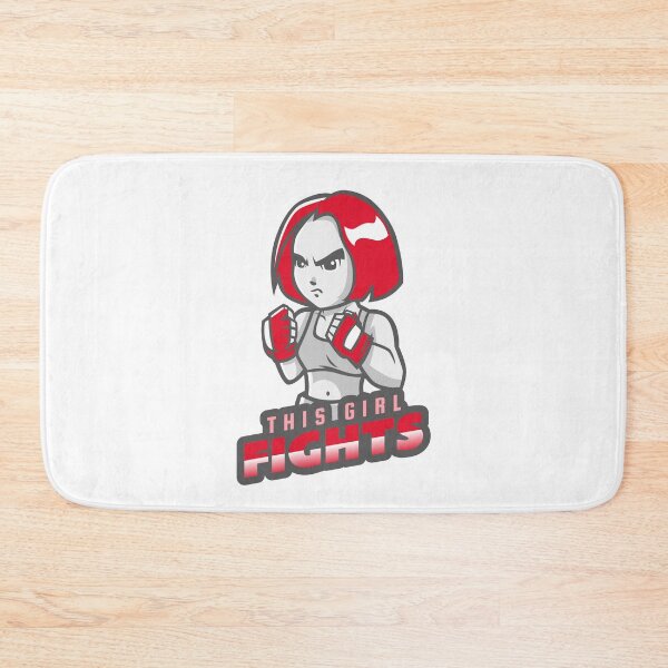 Item preview, This Girl Fights - Fighter Girl Design designed and sold by mum-of-two.