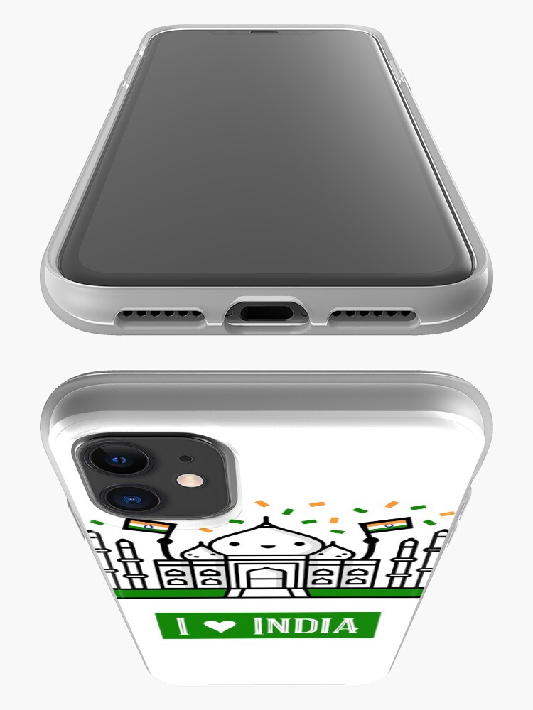 Alternate view of I Love India iPhone Case & Cover