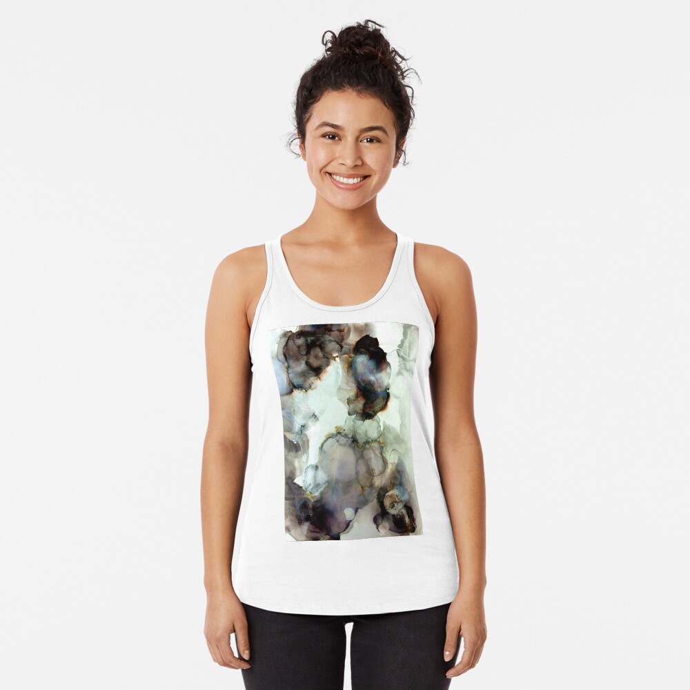Item preview, Racerback Tank Top designed and sold by curlyartcloud.