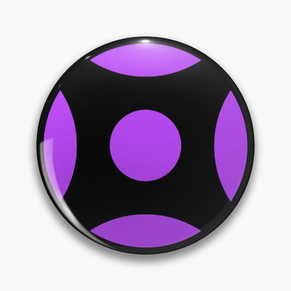 Item preview, Geometric Pattern: Intersect Circle: Black/Purple designed and sold by Red Wolf.