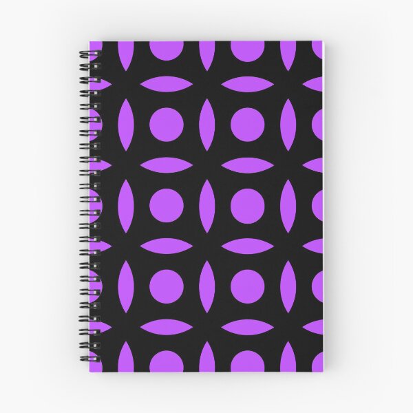 Item preview, Geometric Pattern: Intersect Circle: Black/Purple designed and sold by Red Wolf.
