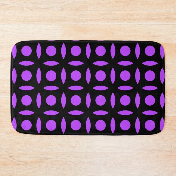 Item preview, Geometric Pattern: Intersect Circle: Black/Purple designed and sold by Red Wolf.