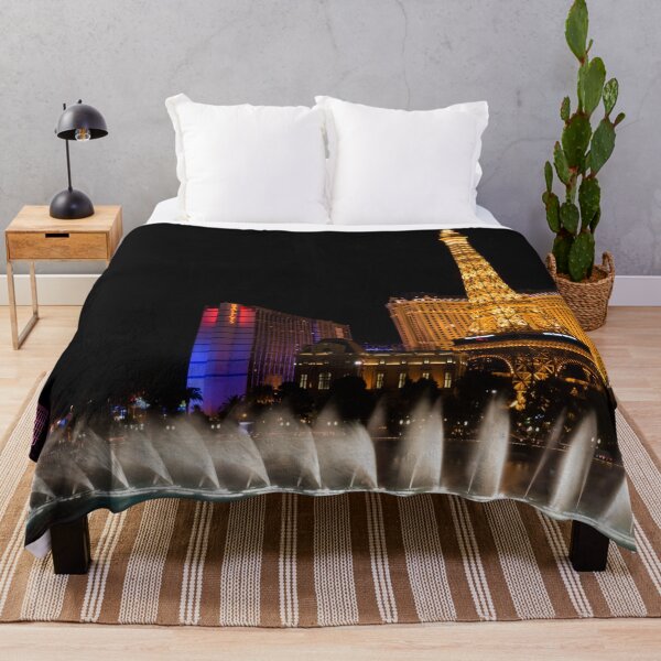 Item preview, Vibrant Las Vegas - Bellagio Fountains, Paris, Ballys and Flamingo designed and sold by Georgia Mizuleva.