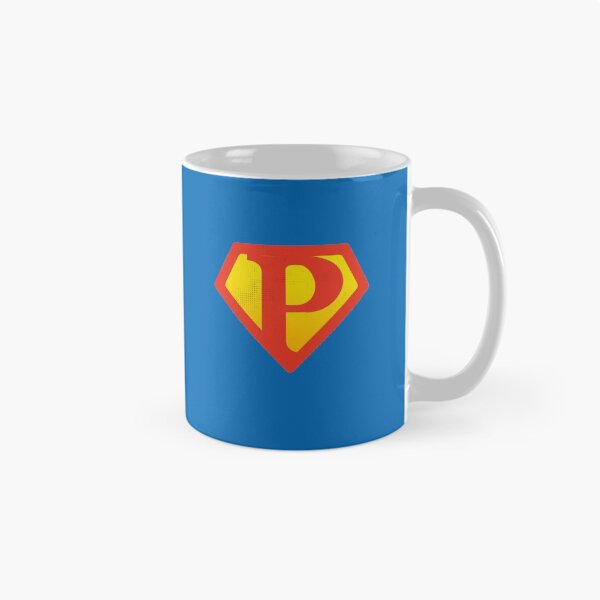Aperçu de l'œuvre Lettre P Alphabet supehumain Super party pour Penelope, Phoebe, Patrick ou Preston créée et vendue par Urosek.