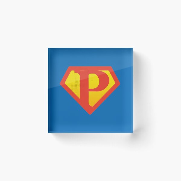Item preview, P letter Super party supehuman alphabet for Penelope, phoebe, patrick or Preston designed and sold by Urosek.