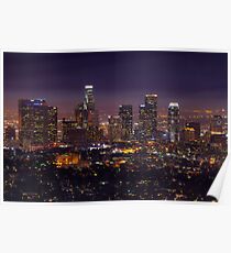 Los Angeles Skyline Poster