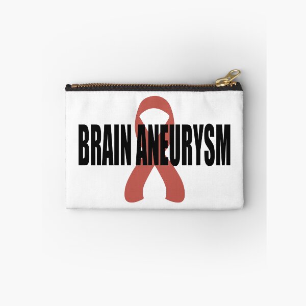 Item preview, Brain aneurysm cancer awareness red ribbon designed and sold by nuz2.