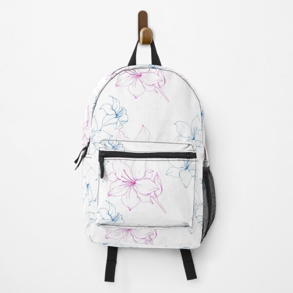 Item preview, Flores minimalistas rosas y azules designed and sold by YesShop.