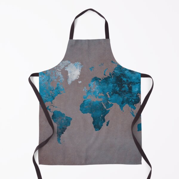 Item preview, world map 104 blue #worldmap #map designed and sold by JBJart.