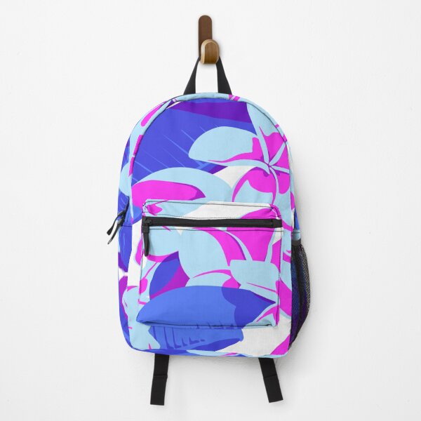Item preview, RetroWave Neon Floral Pattern-Retro designed and sold by MPowerTeez.