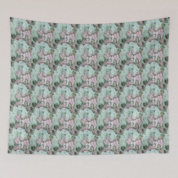 Item preview, green leaves pattern designed and sold by MallsD.