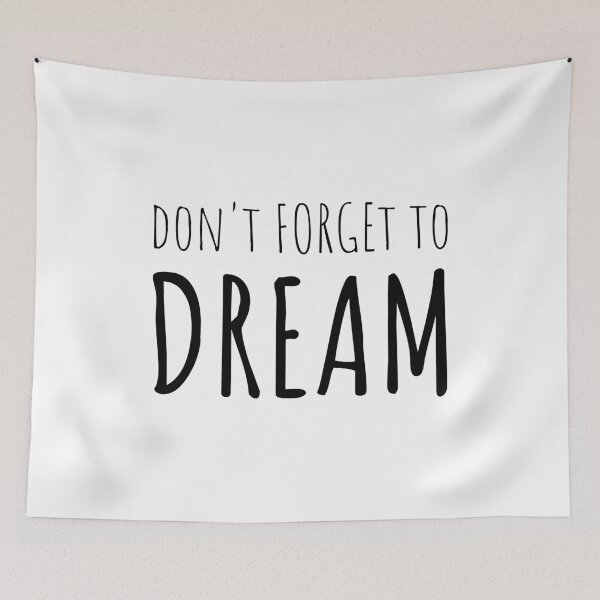 Item preview, Positive Quote - DREAM BIG designed and sold by Aurealis Creatief.