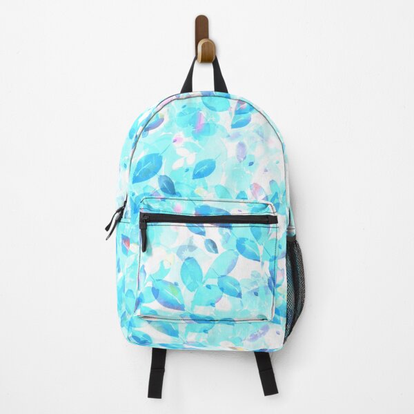 Item preview, Modern Flowery Floral Crass Design Art FlowerPower Light Blue Floral Pattern designed and sold by Shirtilike.