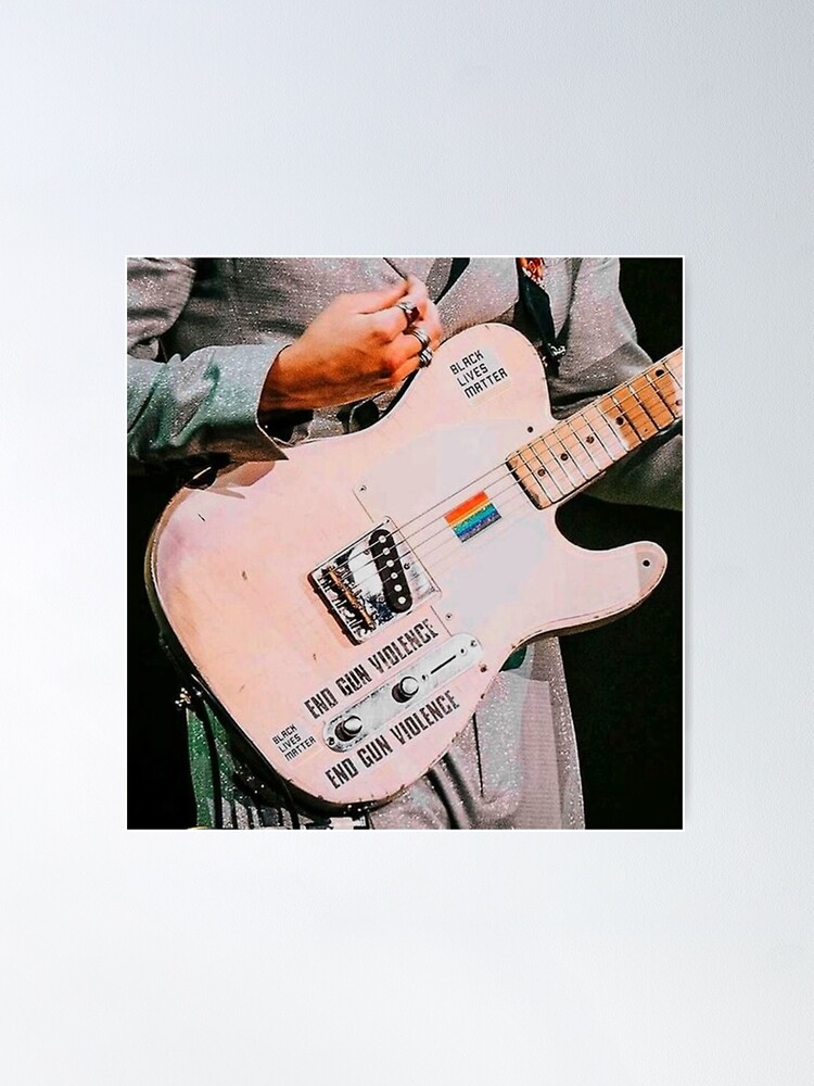 Alternative Ansicht von Gitarre Vintage Poster